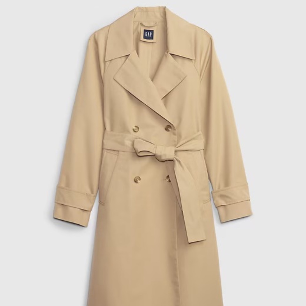 GAP Icon Trenchcoat, Size Small Petite